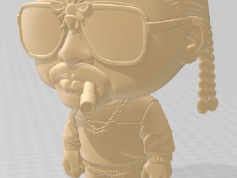 Funko - Rapper Printable Doll 3D 打印模型