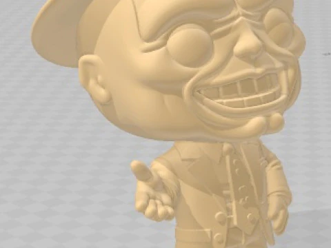Funko - The Mask Printable Doll 3D Print Model