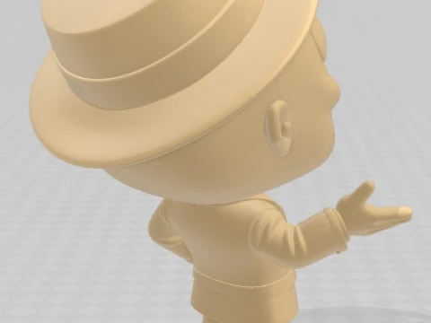 Funko - The Mask Printable Doll 3D Print Model