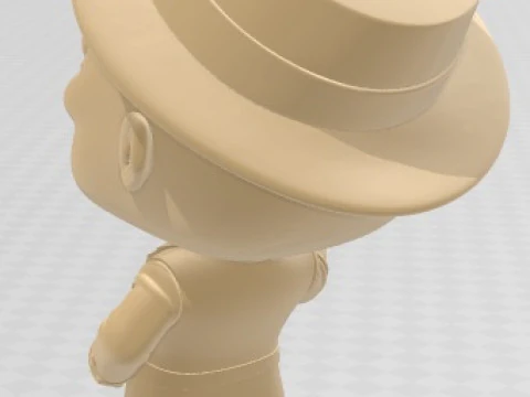 Funko - The Mask Printable Doll 3D Print Model