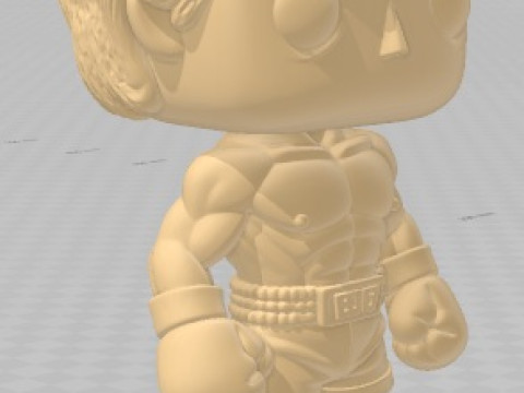 Funko - Rocky Printable Doll 3D 打印模型