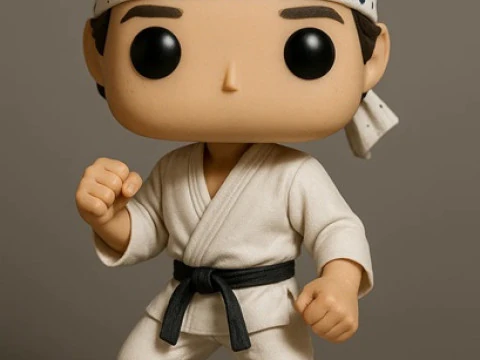 Funko - Bambola stampabile Karate Kid Modello di stampa 3D