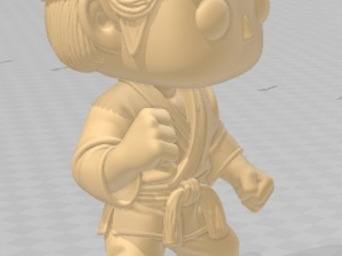 Funko - Karate Kid Printable Doll Modello di stampa 3D