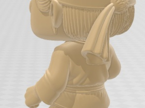 Funko - Karate Kid Printable Doll Modello di stampa 3D