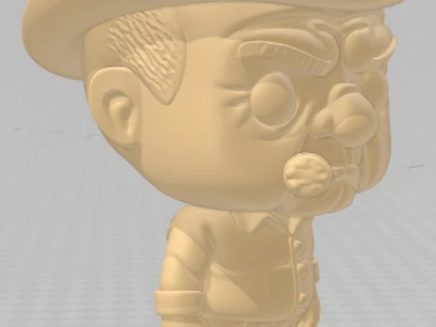 Funko - Porkys Printable Doll 3D Print Model