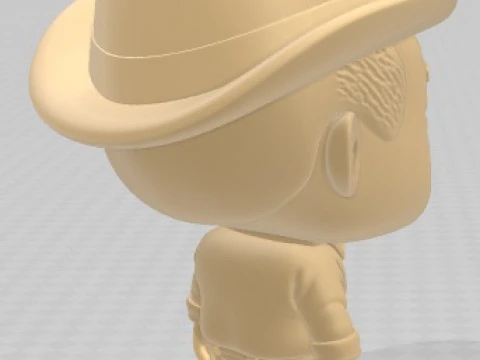 Funko - Porkys Printable Doll 3D Print Model