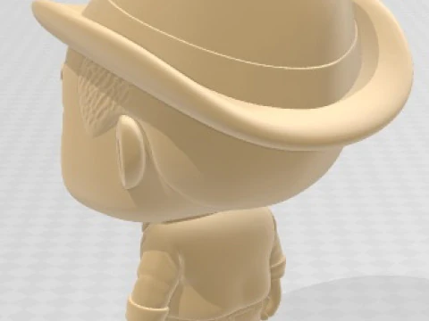 Funko - Porkys Printable Doll 3D Print Model