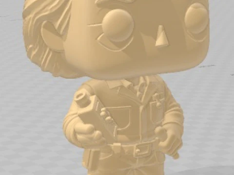 Funko - Back to the Future Printable Doll 3D Print Model