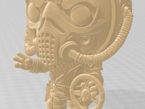 Funko - Mad Max Printable Doll 3D Print Model