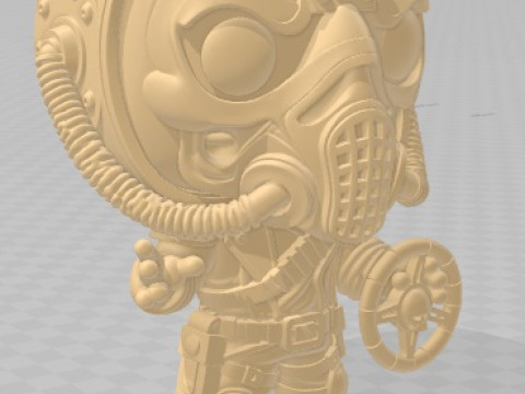 Funko - Mad Max Printable Doll 3D Print Model