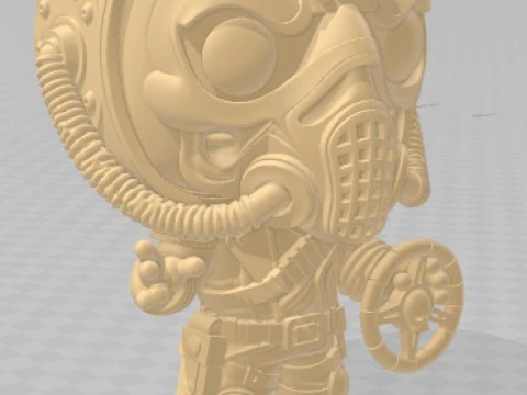 Funko - Mad Max Printable Doll 3D Print Model