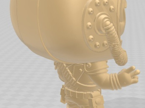 Funko - Mad Max Printable Doll 3D Print Model