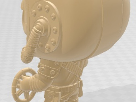 Funko - Mad Max Printable Doll 3D Print Model