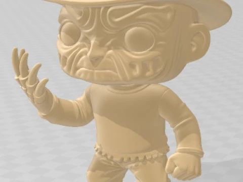 Funko - Bambola stampabile di Freddy Krueger Modello di stampa 3D
