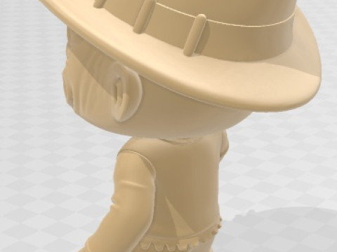 Funko - Freddy Krueger Printable Doll 3D 打印模型