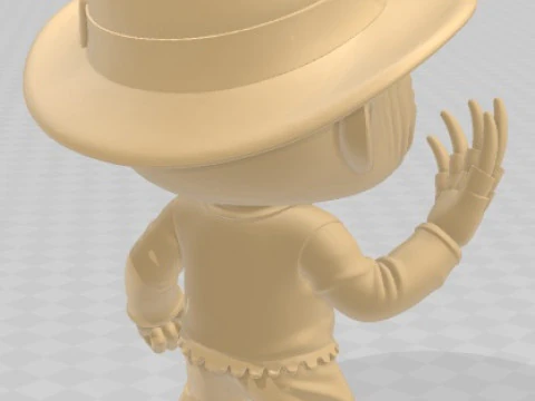 Funko - Bambola stampabile di Freddy Krueger Modello di stampa 3D