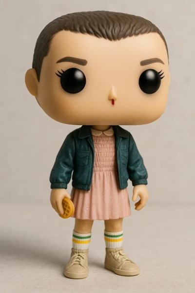 Funko - Stranger Things Printable Doll 3D प्रिंट मॉडल .c4d .max .obj .3ds .fbx .stl .blend