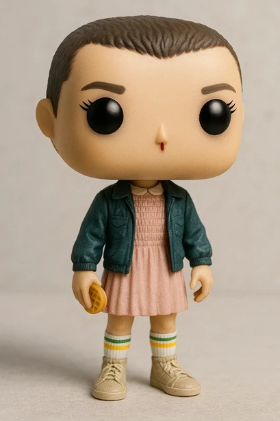 Funko - Stranger Things Printable Doll 3D Print Model .c4d .max .obj .3ds .fbx .stl .blend 