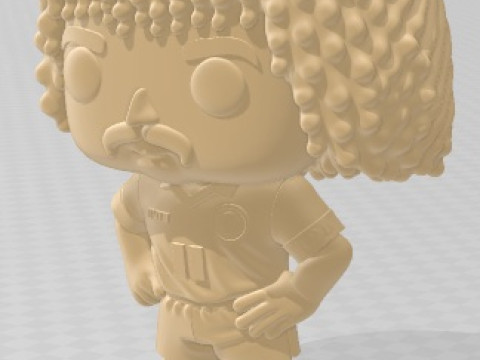 Funko - Pive Valderrama Printable Doll 3D Print Model