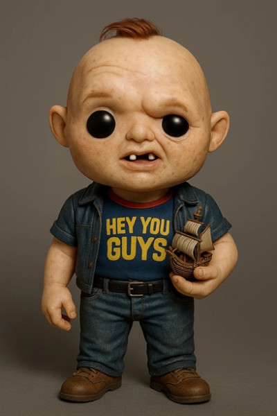 Funko - The Goonies Printable Doll 3D प्रिंट मॉडल .c4d .max .obj .3ds .fbx .stl .blend