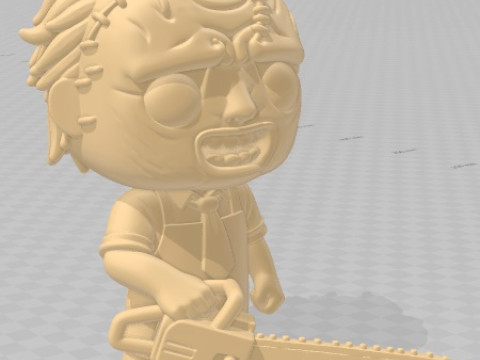 Funko - The Texas Chain Saw Massacre Printable Doll 3D 打印模型