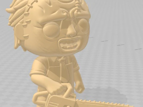 फ़नको - टेक्सास चेन सॉ नरसंहार प्रिंट करने योग्य गुड़िया 3D प्रिंट मॉडल