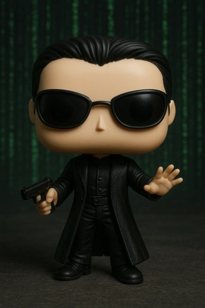 Funko - Matrix Printable Doll 3D 打印模型 .c4d .max .obj .3ds .fbx .stl .blend 