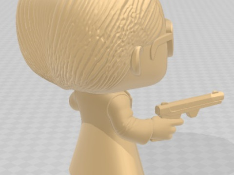 Funko - Matrix Printable Doll 3D 打印模型