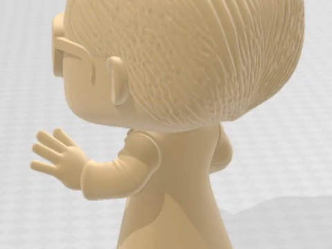 Funko - Matrix Printable Doll 3D Print Model