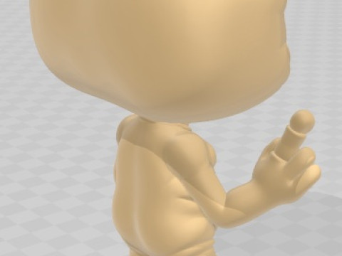 Funko - ET Printable Doll 3D Принт Модель
