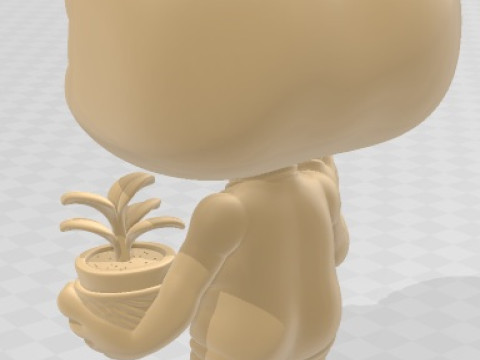 Funko - ET Printable Doll 3D Принт Модель