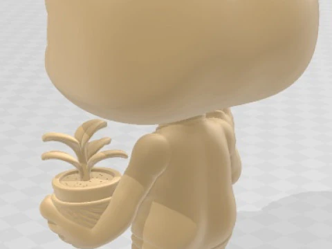 Funko - ET Printable Doll 3D Print Model