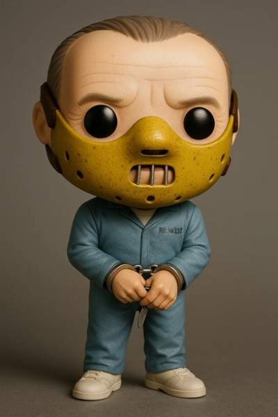 Funko – Das Schweigen der Lämmer Puppe zum Ausdrucken 3D Druckmodell .c4d .max .obj .3ds .fbx .stl .blend