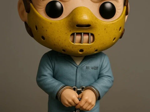 Funko – lalka do wydrukowania „Milczenie owiec”. Model do druku 3D