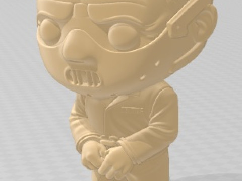 Funko – Das Schweigen der Lämmer Puppe zum Ausdrucken 3D Druckmodell