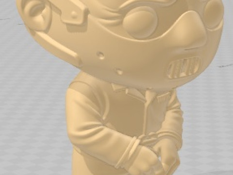Funko – Das Schweigen der Lämmer Puppe zum Ausdrucken 3D Druckmodell