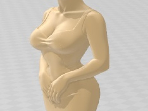 Sophia Loren - Cartoon Doll Printable 3D 打印模型