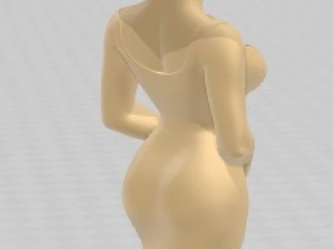 Sophia Loren - Cartoon Doll Printable 3D Print Model