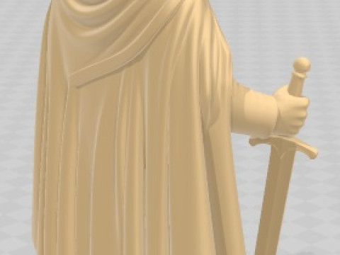 Carlomagno - Printable Doll Model Cetak 3D