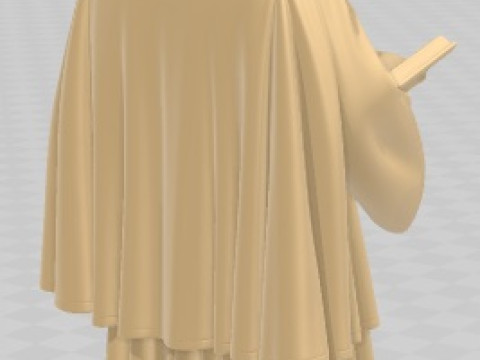 Maquiavelo - Printable Doll 3D 프린트 모델