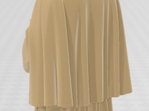 Maquiavelo - Printable Doll 3D 프린트 모델