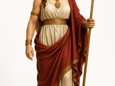 Goddess Hera - Printable Doll 3D Print Model