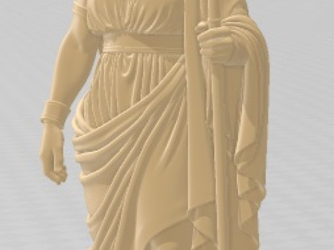 Goddess Hera - Printable Doll 3D 打印模型