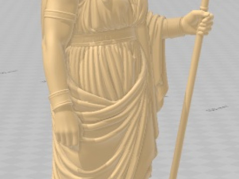 Goddess Hera - Printable Doll 3D 打印模型