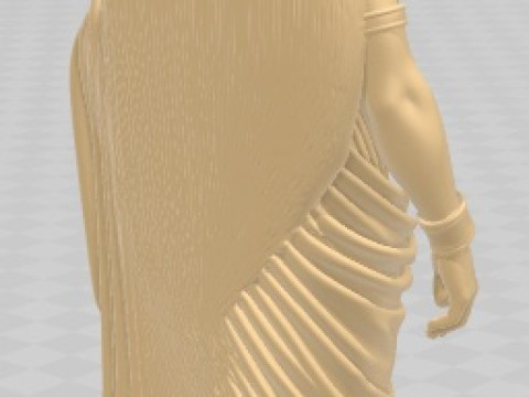 Goddess Hera - Printable Doll 3D 打印模型