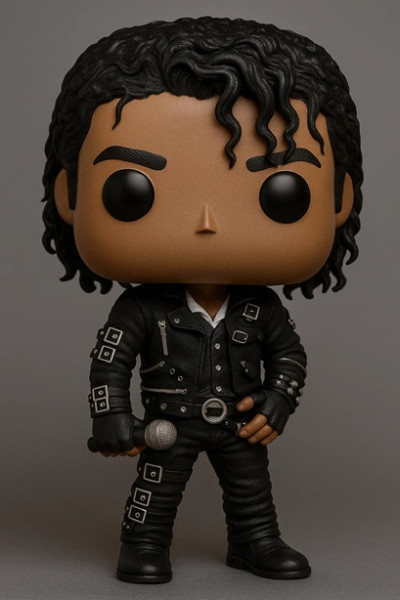 Funko - 迈克尔杰克逊印刷娃娃 3D 打印模型 .c4d .max .obj .3ds .fbx .stl .blend 