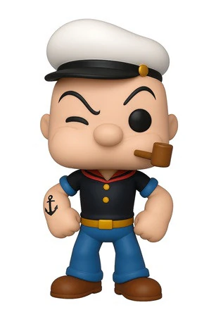 Funko - Popeye Printable Doll 3D Print Model .c4d .max .obj .3ds .fbx .stl .blend