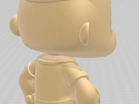 Funko - Popeye Printable Doll 3D Print Model