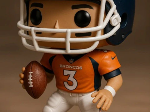 Funko - Broncos Printable Doll 3D Print Model