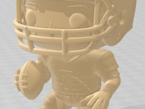 Funko - Broncos Printable Doll Model do druku 3D